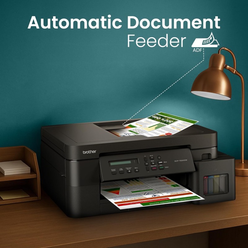 Brother Ink Tank DCP-T830DW (New Launch) WIFI Auto Duplex Color Printer