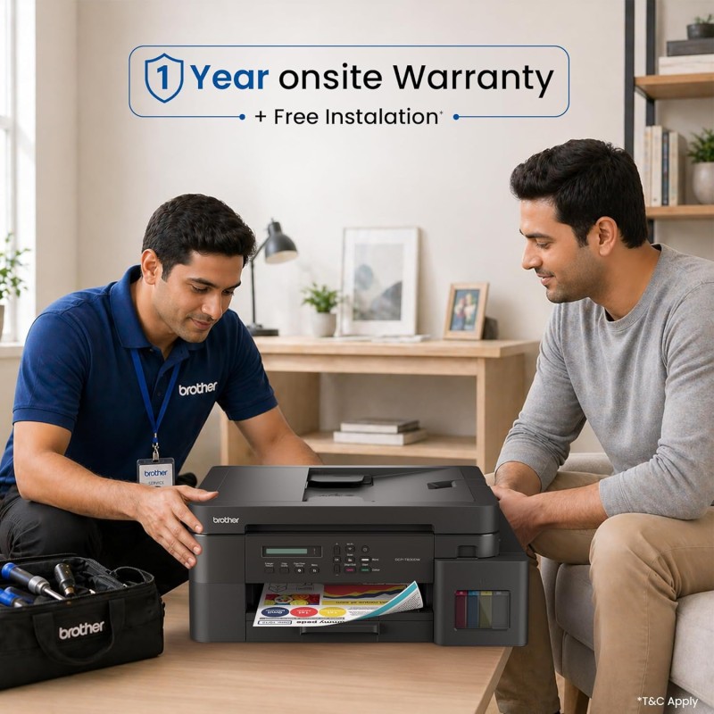 Brother Ink Tank DCP-T830DW (New Launch) WIFI Auto Duplex Color Printer