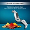 Butterfly Smart 750 Watts Mixer Grinder with 4 Jars | 3 Stainless Steel Jars & 1 Juicer | ABS Body | Heavy Duty Motor Grey