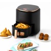 CELLO Smart Pro Air Fryer 4.5L For Kitchen, 1400W | 360° Hot Air Circulation, Touch Control Panel, Uses Up to 90% Less Fat, Healthy Oil-Free Cooking