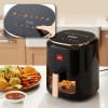 CELLO Smart Pro Air Fryer 4.5L For Kitchen, 1400W | 360° Hot Air Circulation, Touch Control Panel, Uses Up to 90% Less Fat, Healthy Oil-Free Cooking