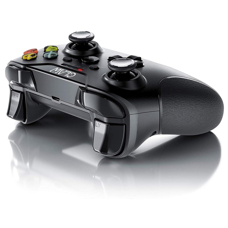 CLAW Shoot Wireless 2.4Ghz USB Gamepad Controller for PC Supports Windows XP/7/8/10 with Rubberized Textured Grip and Dual Vibration Motors (Does not have Bluetooth || Not for Mobile)