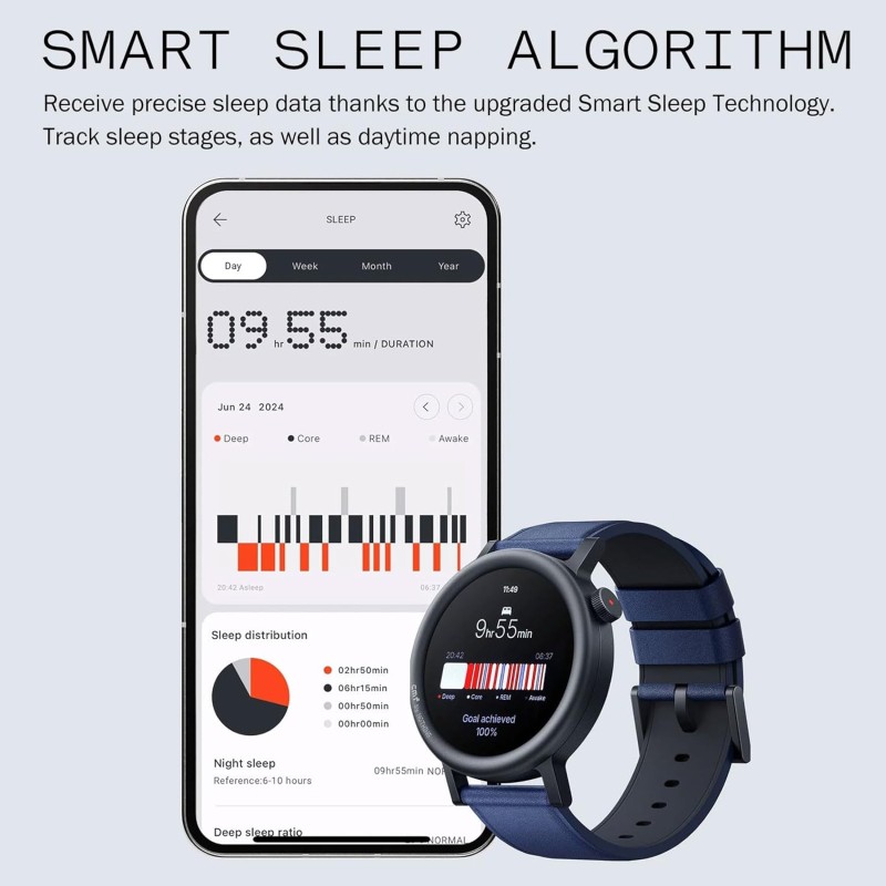 CMF BY NOTHING Watch Pro 2 Smartwatch with 1.32'' AMOLED Display, 11 Days Battery Life, Bluetooth Calls with AI Noise Reduction and Built-in Multi-System GPS - Dark Grey