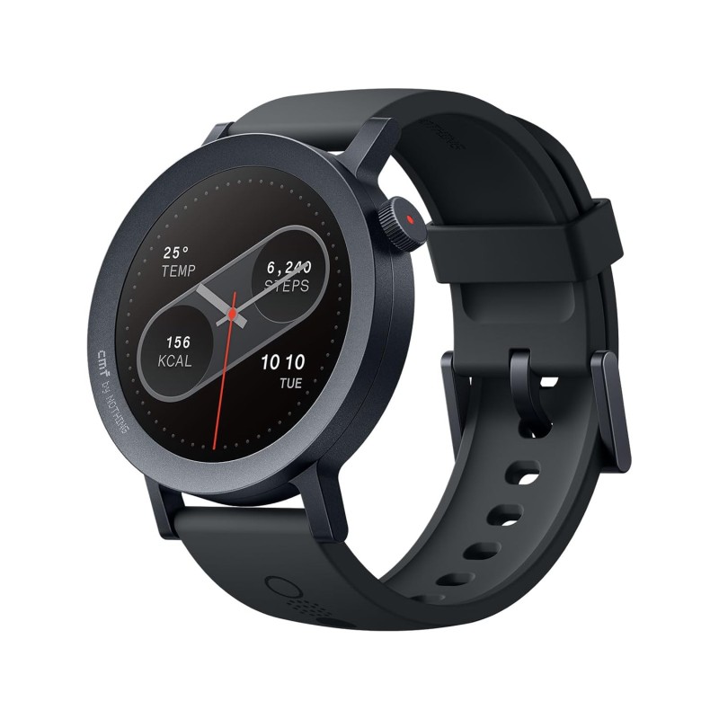 CMF BY NOTHING Watch Pro 2 Smartwatch with 1.32'' AMOLED Display, 11 Days Battery Life, Bluetooth Calls with AI Noise Reduction and Built-in Multi-System GPS - Dark Grey