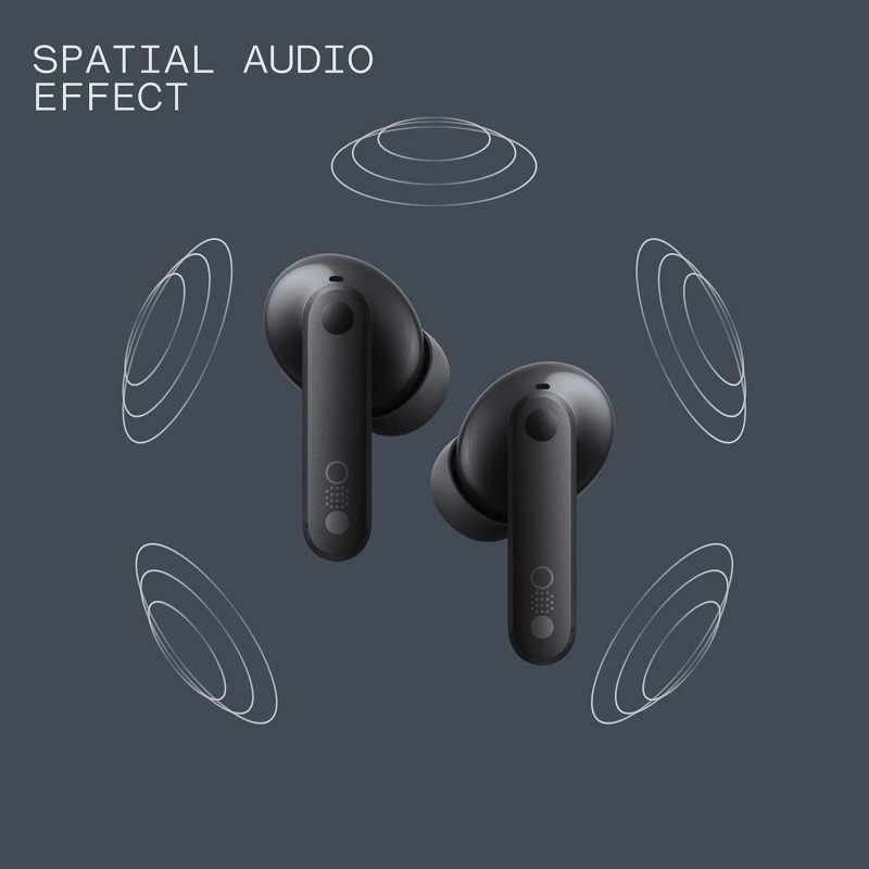 CMF Buds Pro 2 Wireless Earbuds, Hi-Res Audio with LDAC, 50 dB Hybrid Noise Cancelling Earbuds, Ultra Bass Technology, Bluetooth 5.3, 43H Play Time with Charging Case, 6 HD Mics Headphones, Dark Grey