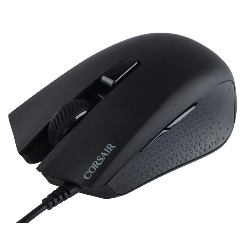 CORSAIR Harpoon PRO RGB Wired Lightweight FPS/MOBA Gaming Mouse – 12,000 DPI – 6 Programmable Buttons – iCUE Compatible – PC, Mac, PS5, PS4, Xbox – Black
