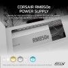 CORSAIR RM850e Fully Modular Low-Noise ATX Power Supply - ATX 3.1 & PCIe 5.1 Compliant - 105°C-Rated Capacitors (White)