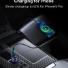 COSTAR 95W Car Charger Fast Charging with Dual Ports, 2 in 1 USB & Type C Fast Charge QC 65W+ PD 30W, Compatible with Mobile (Blue)