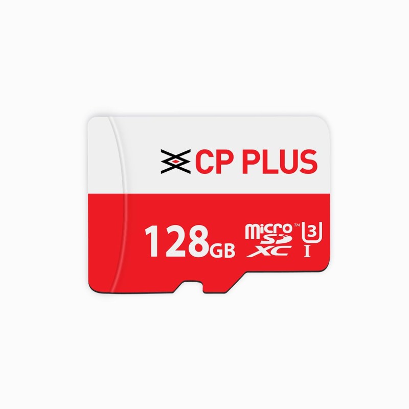CP PLUS 128GB microSDXC Memory Card Grade UHS-3 Class 10, Up to 70 Mbps Reading & 30 Mbps Writing Speed with High Performance
