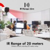 CP PLUS 2.4MP IR Bullet Outdoor Security Camera | 3.6mm Fixed Lens | Max 25/30fps at 2.4MP CP-URC-TC24PL3C-V3