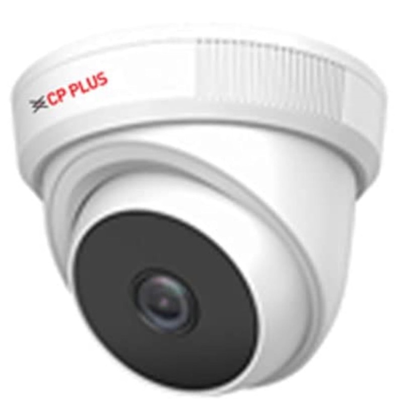 CP PLUS 2.4MP IR Dome Security Camera | 3.6mm Fixed Lens | Max 25/30fps at 2.4MP - CP-URC-DC24PL2C-V3