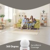 CP PLUS 2MP Full HD Smart Wi-fi Security Camera | 360° with Pan Tilt | 2Way Talk | Cloud Monitoring | Motion Detection CP-E21A