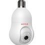 CP PLUS 3 MP Resolution Smart Wi-fi Bulb Security Camera | 360° View | 2 Way Talk CP-T31A