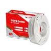 CP PLUS 3+1 Coaxial Pure Copper CCTV Camera Cable (90 Meter) (White Color)