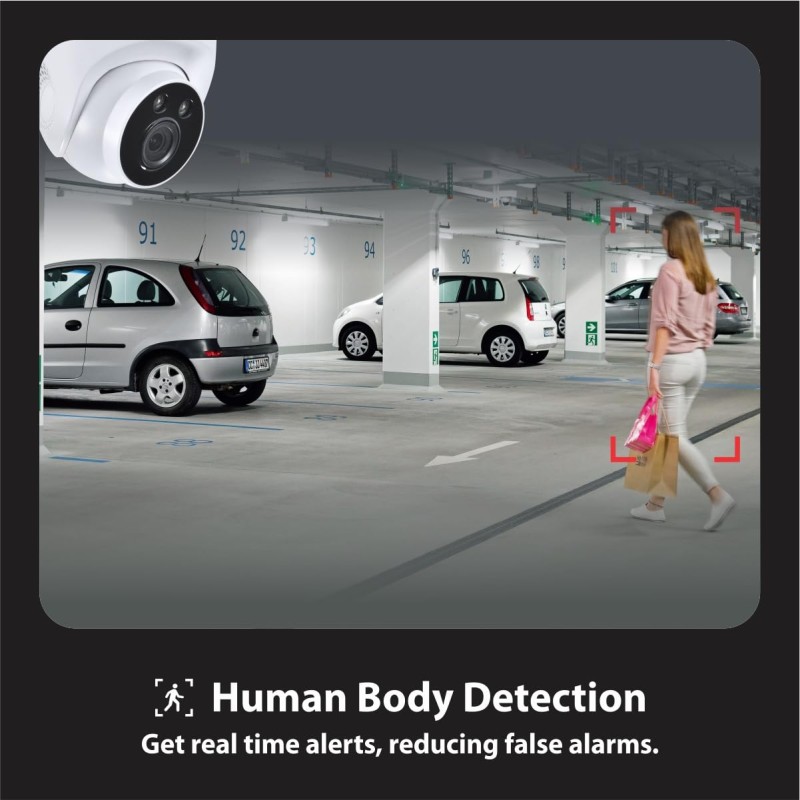 CP PLUS 3MP 4G Full HD Smart CCTV Camera for Home Outdoor | CTC Cyber Secure Tech | Night Vision | Human Detection | EZ-M32T