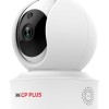 CP PLUS 3MP Full HD Smart Wi-fi CCTV Home Security Camera | 360° View | 2 Way Talk | Cloud Monitor White- CP-E31A