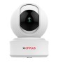 CP PLUS 3MP Full HD Smart Wi-fi CCTV Home Security Camera | 360° View | 2 Way Talk | Cloud Monitor White- CP-E31A