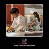 CP PLUS 3MP Smart Wi-Fi CCTV Security Camera | 360° Pan & Tilt | CTC Cyber Secure Supports OK Google | CP-E35Q (Pack of 2)