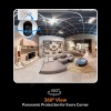 CP PLUS 3MP Smart Wi-Fi CCTV Security Camera | 360° Pan & Tilt | CTC Cyber Secure Supports OK Google | CP-E35Q (Pack of 2)