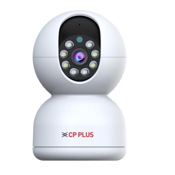 CP PLUS 3MP Smart Wi-fi CCTV Camera | 360° & Full HD Home Security | Full Color Night Vision EZ-P31