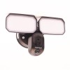 CP PLUS 4MP Outdoor Wi-fi Floodlight Camera | 110° Angle of View | Built-in Mic | Night Vision | SD Storage CP-F41A