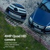 CP PLUS 4MP QHD Wi-fi Outdoor Bullet Security Camera | 180 Degree with Tilt| Alexa & OK Google - CP-V48A