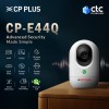 CP PLUS 4MP Quad HD Smart Wi-Fi CCTV Camera | 360° Pan & Tilt | Press to Call | CTC Cyber Secure Tech CP-E44Q