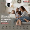 CP PLUS 4MP Quad HD Smart Wi-fi CCTV Camera | 2-Way Talk | 360° Pan & Tilt | Built-in Siren CP-E45A