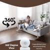 CP PLUS 4MP Wi-fi PT Home Security smart Camera | 360˚ with Pan & Tilt | Two Way Talk Alexa & OK Google - CP-E41A