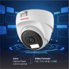 CP PLUS 5MP Dome CCTV Camera | Outdoor Analog Security Camera | Full-Color Night Vision with Smart | CP-URC-DC51PL3C-L-V2