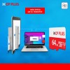 CP PLUS 64GB microSDXC Memory Card Grade UHS-3 Class 10, Up to 70 Mbps Reading & 30 Mbps Writing Speed.