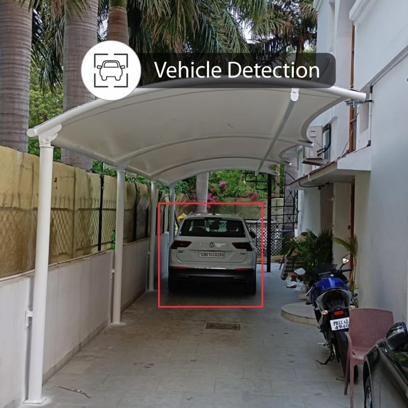 CP PLUS 8 MP Resolution Smart Wi-fi Ai CCTV Camera | 2 Way Talk | Human Body Detection & Motion Tracking Alert CP-E81AR