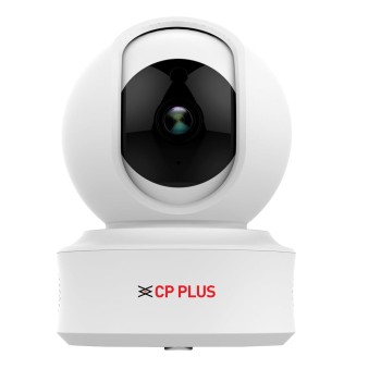 CP PLUS 8 MP Resolution Smart Wi-fi Ai CCTV Camera | 2 Way Talk | Human Body Detection & Motion Tracking Alert CP-E81AR