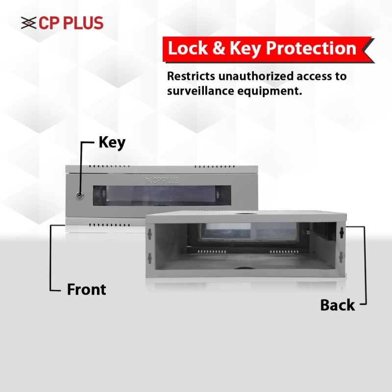 CP PLUS CCTV Compact CCTV/DVR/NVR Racks/Cabinet Box/Network Rack/Server Rack/CCTV Camera Box – CP-HA-RK3535VW-2U-TP