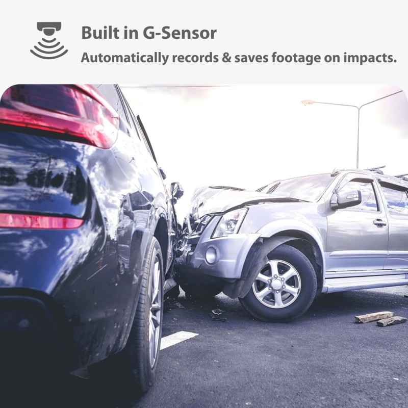 CP PLUS CP-F83B True 4K 2160P UHD Dual Channel Dash Cam, ADAS, in-Built GPS & Touch Screen, Time Lapse, G Sensor, Night Vision, Wide Angle View, Supports Upto 1TB | CP-F83B