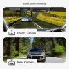CP PLUS CP-F83B True 4K 2160P UHD Dual Channel Dash Cam, ADAS, in-Built GPS & Touch Screen, Time Lapse, G Sensor, Night Vision, Wide Angle View, Supports Upto 1TB | CP-F83B