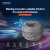 CP PLUS CP-FUT-6TSRH-100 Cat 6 Ethernet 100 meter Cable with high speed connectivity | Universal compatibility
