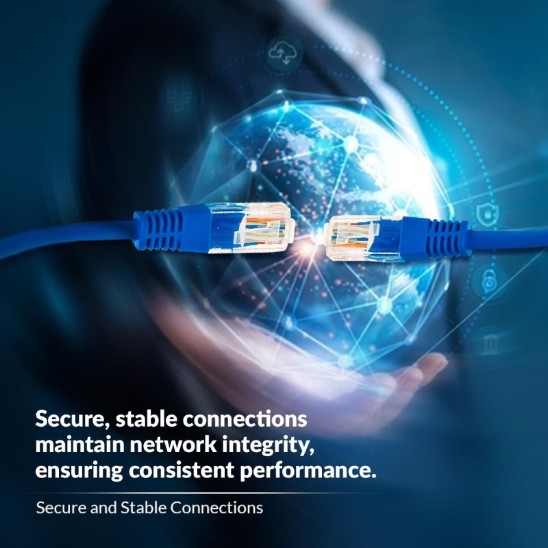 CP PLUS CP-FUT-6TSRH-100 Cat 6 Ethernet 100 meter Cable with high speed connectivity | Universal compatibility