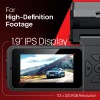 CP PLUS Dash Cam for Car CP-F28B | Dual Channel Dashcam | Full HD 2MP Front & Rear | Built-in GPS
