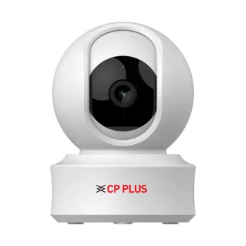 CP PLUS 2MP FULL HD Smart Wi-Fi CCTV Camera for Home | 360° Pan & Tilt | CTC Cyber Secure Tech | Supports LAN CP-E21Q