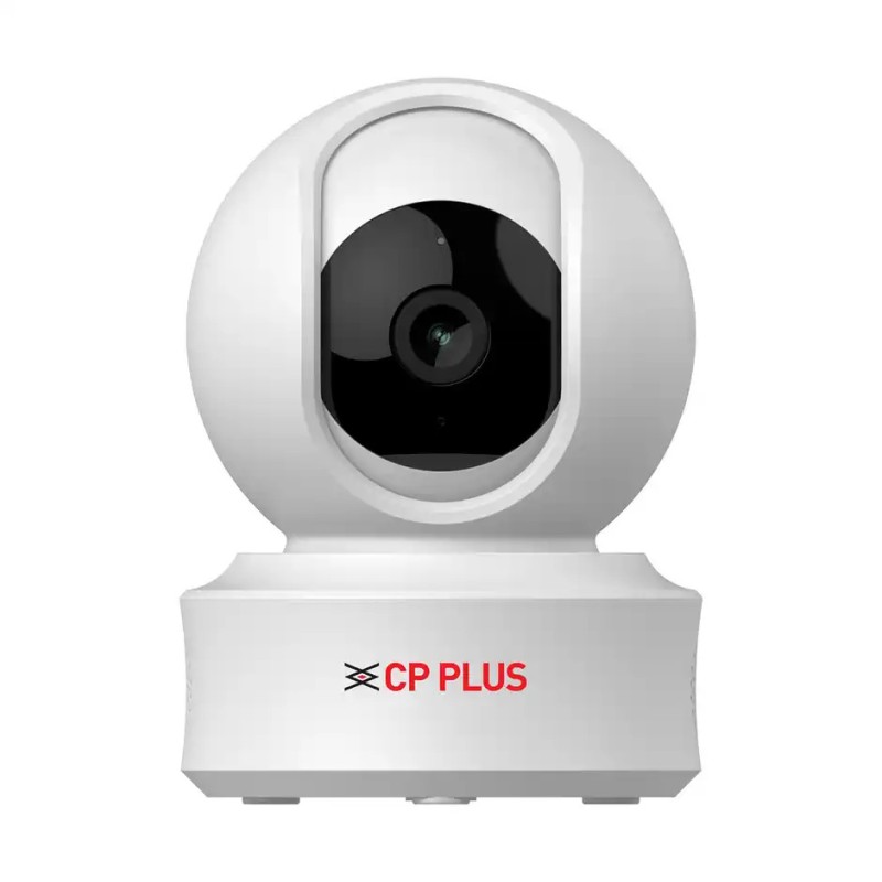 CP PLUS 2MP FULL HD Smart Wi-Fi CCTV Camera for Home | 360° Pan & Tilt | CTC Cyber Secure Tech | Supports LAN CP-E21Q