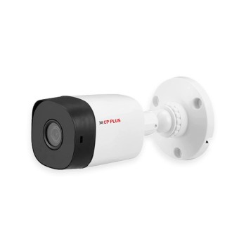 CP PLUS Weatherproof Outdoor Wired Bullet Security Camera | 2.4 MP| 3.6 MM Lens for Wide Angle| CP-URC-TC24PL2-V3 (White)
