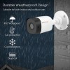 CP Plus 2.4MP IR Bullet Camera with Support Built in Mic | 1080P Full HD Recording | Max 30fps [CP-URC-TC24PL2C-V3]
