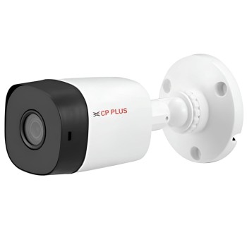 CP Plus 2.4MP IR Bullet Camera with Support Built in Mic | 1080P Full HD Recording | Max 30fps [CP-URC-TC24PL2C-V3]
