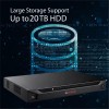 CP Plus 8CH 1U 2HDDs Network Video Recorder, Instastream, H.265, H.264, MJPEG,Upto12MP Resolution [CP-UNR-4K4082-V4]