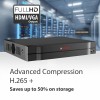 CP Plus 8Ch. 4K Network Video Recorder, Up to 8 Channel IP Camera Input, Instastream, H.265+ Compression [CP-UNR-4K2081-V4]