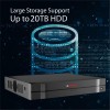 CP Plus 8Ch. 4K Network Video Recorder, Up to 8 Channel IP Camera Input, Instastream, H.265+ Compression [CP-UNR-4K2081-V4]