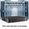 CP Plus 8Ch. 4K Network Video Recorder, Up to 8 Channel IP Camera Input, Instastream, H.265+ Compression [CP-UNR-4K2081-V4]
