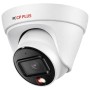 CP Plus 8MP Dual Light Dome Camera, IR Range of 30 Mtr., Warm Light Range of 30 Mtr, PoE, IP67 [CP-UNC-DA81L3C-LQ]