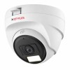 CP-Plus DC24PL3C-L 2.4MP HD Dual Light Hybrid Illumax Full Color-On-Motion IR Dome Security Camera IP67- CP-URC-DC24PL3C-L